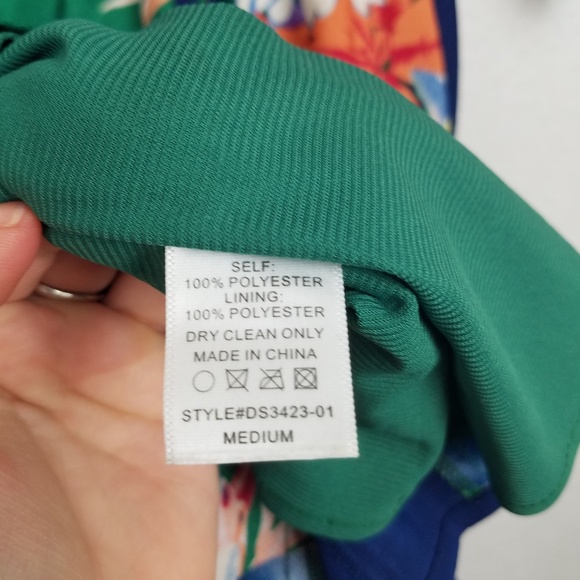 Collective concepts Hawaiian tropical print dress - Picture 5 of 10